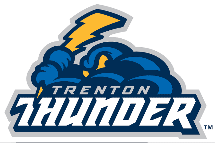 Trenton Thunder 2008-Pres Primary Logo iron on paper